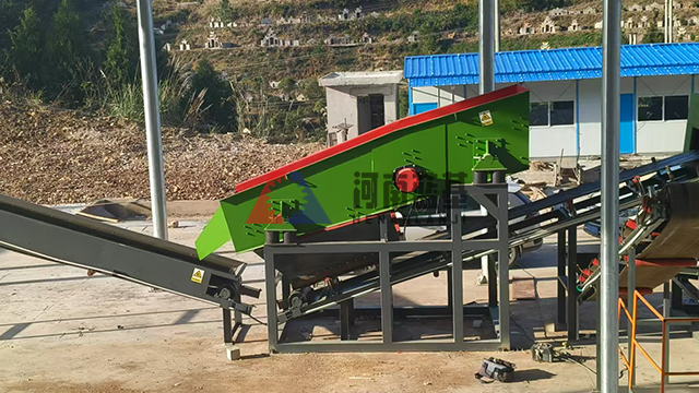 專業(yè)垃圾分揀處理設備,張家界垃圾處理生產線試調試現(xiàn)場